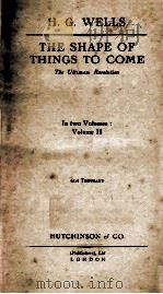THE SHAPE OF THINGS TO COME IN TWO VOLUMES: VOLUME II（ PDF版）