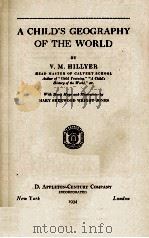 A CHILD'S GEOGRAPHY OF THE WORLD（1934 PDF版）