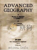 ADVANCED GEOGRAPHY（1926 PDF版）