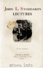 JOHN L. STODDARD'S LECTURES SICILY GENOA A DRIVE THROUGH THE ENGADINE（ PDF版）