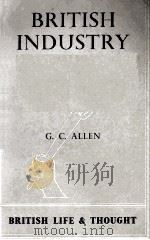 BRITISH INDUSTRY 1944 PDF电子版封面