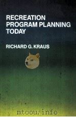 RECREATION PROGRAM PLANNING TODAY PDF电子版封面