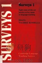 SURBEYS 1 PDF电子版封面
