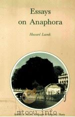 ESSAYS ON ANAPHORA（ PDF版）