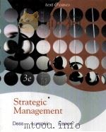 STRATEGIC MANAGEMENT 3E TEXT AND CASES PDF电子版封面