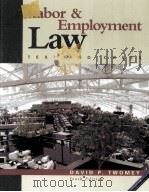10TH ED TEXT AND CASES LABOR AND EMPLOYMENT LAW PDF电子版封面