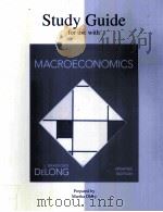 STUDY GUIDE FOR USE WITH MACROECONOMICS PDF电子版封面