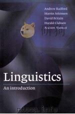 LINGUISTICS AN INTRODUCTION PDF电子版封面 0521478545