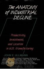 THE ANATOMY OF INDUSTRIAL DECLINE PDF电子版封面 0899302440