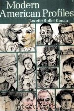 MODERN AMERICAN PROFILES PDF电子版封面 015559866X