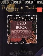 PSYCHOLOGY FOR TEACHING PDF电子版封面 053420550X