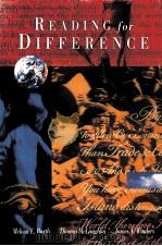 READING FOR DIFFERENCE PDF电子版封面 0155002163