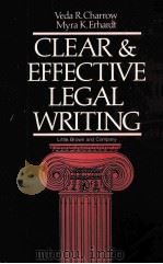 CLEAR AND EFFECTIVE LEGAL WRITING（ PDF版）
