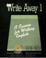 WRITE AWAY 1 PDF电子版封面 0060410876