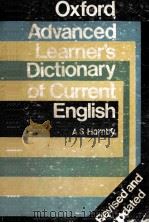 OXFORD ADVANCED LEARNER'S OF CURRENT ENGLISH     PDF电子版封面     