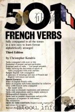 501FRENCH VERBS THIRD EDITION PDF电子版封面