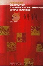 IN LITERATURE:A HANDBOK FOR ELEMENTARY SCHOOL TEACHERS PDF电子版封面