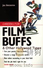 CAREERS FOR FILM BUFFS AND OTHER HOLLYWOOD TYPES PDF电子版封面