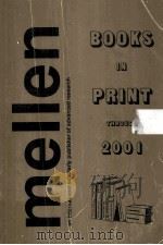 MELLEN BOOKS IN PRINT THROUG 2001 PDF电子版封面