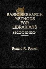BASIC RESEARCH METHODS FOR LIBRARIANS SECOND EDITION（ PDF版）