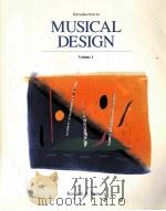 INTRODUCTION TO MUSICAL DESIGN VOLUME I PDF电子版封面