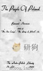THE PEOPLE OF POLAND 1944 PDF电子版封面