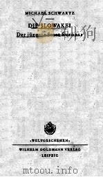 DIE SLOWAKEI 1939 PDF电子版封面