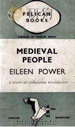 MEDIEVAL PEOPLE 1937 PDF电子版封面