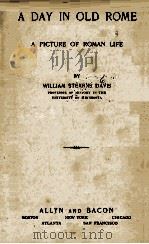 A DAY IN OLD ROME 1925 PDF电子版封面