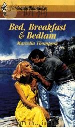 BED BREAKFAST & BEDLAM THOMPSON     PDF电子版封面     