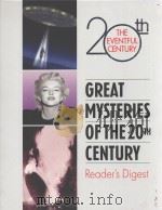 GREAT MYSTERIES OF THE 20TH CENTURY PDF电子版封面 0762102683
