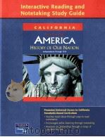 AMERICA:HISTORY OF OUR NATION Interactive Reading and Notetaking Study Guide PDF电子版封面 0131199978