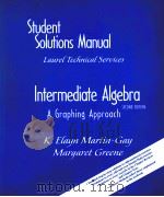 Student Solutions Manual Intermediate Algebra SECOND EDITION PDF电子版封面 0130173339