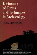 Dictionary of Terms and Techniques in Archaeology PDF电子版封面