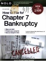 How to File for Chapter 7 Bankruptcy 15th edition PDF电子版封面 9781413308976