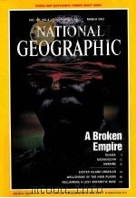 NATIONAL GEOGRAPHIC VOL.183 NO.3 MARCH 1993 PDF电子版封面
