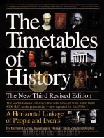 THE TIMETABLES OF HISTORY THE NEW THIRD REVISED EDITION PDF电子版封面 067174271X