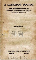 A LABRADOR DOCTOR 1924 PDF电子版封面