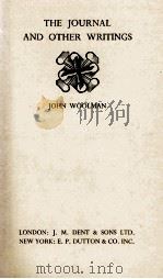 THE JOURNAL AND OTHER WRITINGS 1936 PDF电子版封面