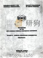 30TH CANADIAN CHEMICAL ENGINEERING CONFERENCE Volume III:Chemical Engineering Fundamentals（1980 PDF版）