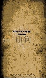 WILLIAM CAREY PDF电子版封面