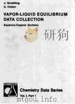 Vapor-Liquid Equilibrium Data Collection 1 1977 PDF电子版封面 3921567017