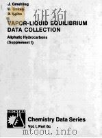 Vapor-Liquid Equilibrium Data Collection 6c Aliphatic Hydrocarbons (Supplement 1)（1983 PDF版）