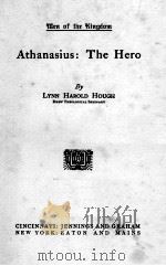 ATHANASIUS: THE HERO 1906 PDF电子版封面