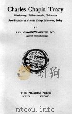 CHARLES CHAPIN TRACY 1918 PDF电子版封面