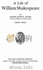 A LIFE OF WILLIAM SHAKESPEARE（1925 PDF版）