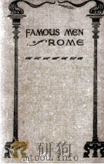 FAMOUS MEN OF ROME 1904 PDF电子版封面