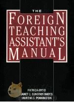 THE FOREIGN TEACHING ASSISTANT'S MANUAL PDF电子版封面
