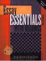ESSAY ESSENTIALS WITH READINGS SECONE EDITION PDF电子版封面