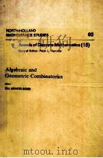 ANNALS OF DISCRETE MATHEMATICS 15（ PDF版）